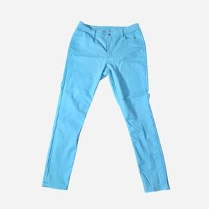 Old Navy WOW Super Skinny Jeans Womens 12 Short Teal Blue‎ Stretch